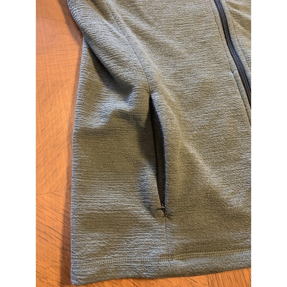 Woolx Merino Wool Blend Jacket Full Zip Women's Size S Green Lightweight - Picture 7 of 15